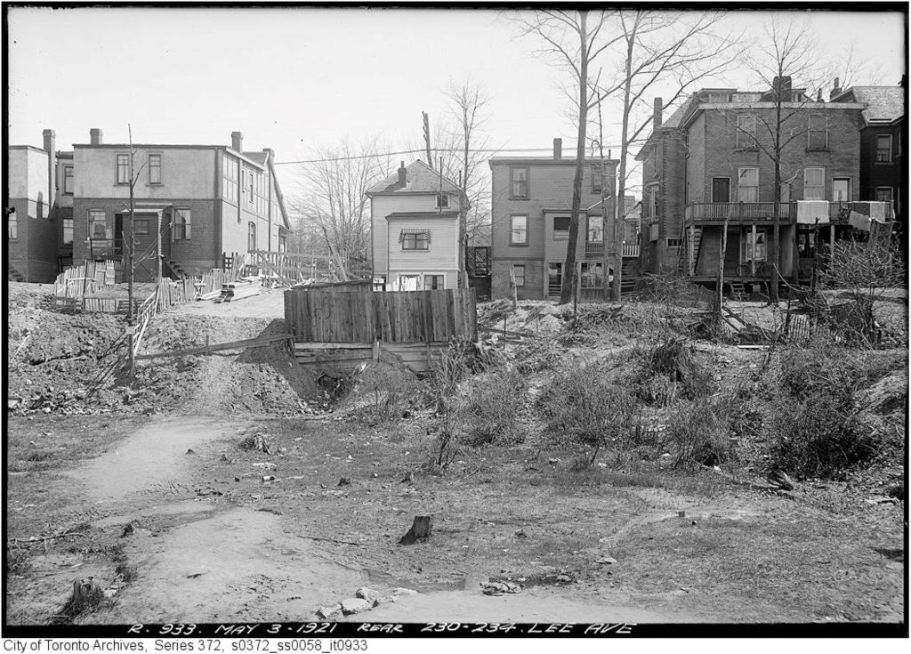 0 Rear of 230-234 Lee Ave. (Norway Pl. Extension) May 3, 1921
